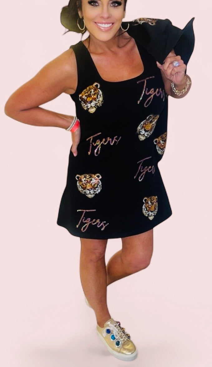Tiger Pride Dress Custom JA Design mix & match – JA Designs Tiger Pride Dress Custom JA Design mix & match – JA Designs