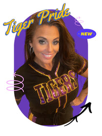 Sequin Tigers Jersey-EXCLUSIVE JA DESIGN