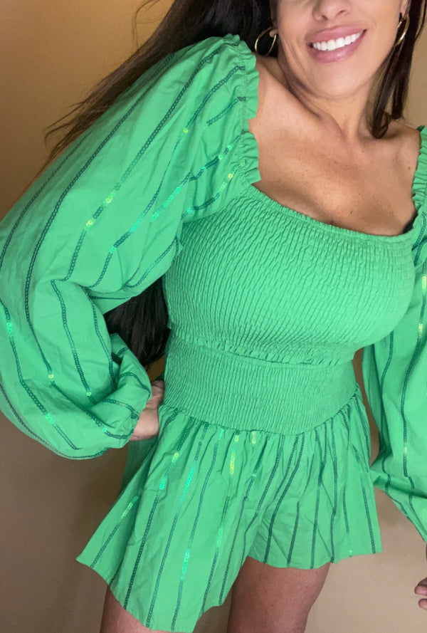 Emerald Green 2-Piece Set