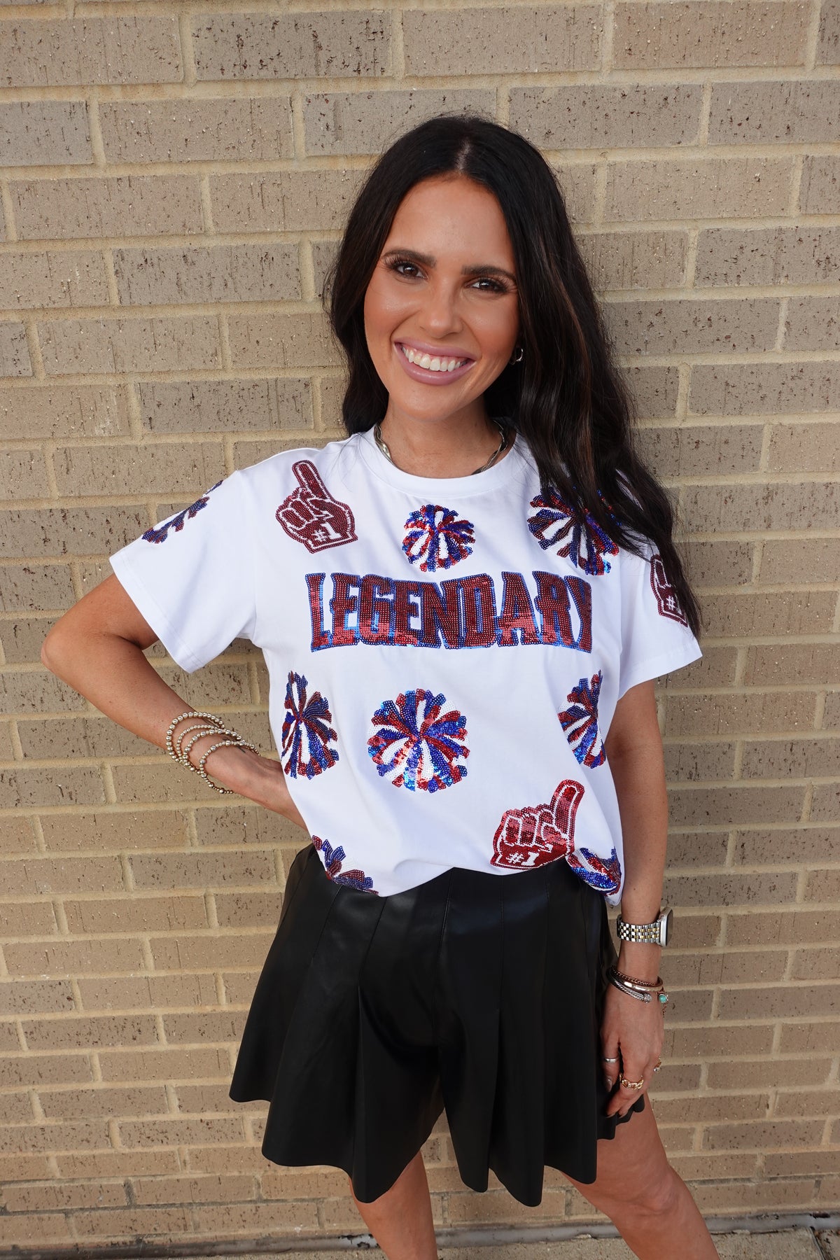 Sequin Legendary T-Shirt - ADULT 	EXCLUSIVE JA DESIGN