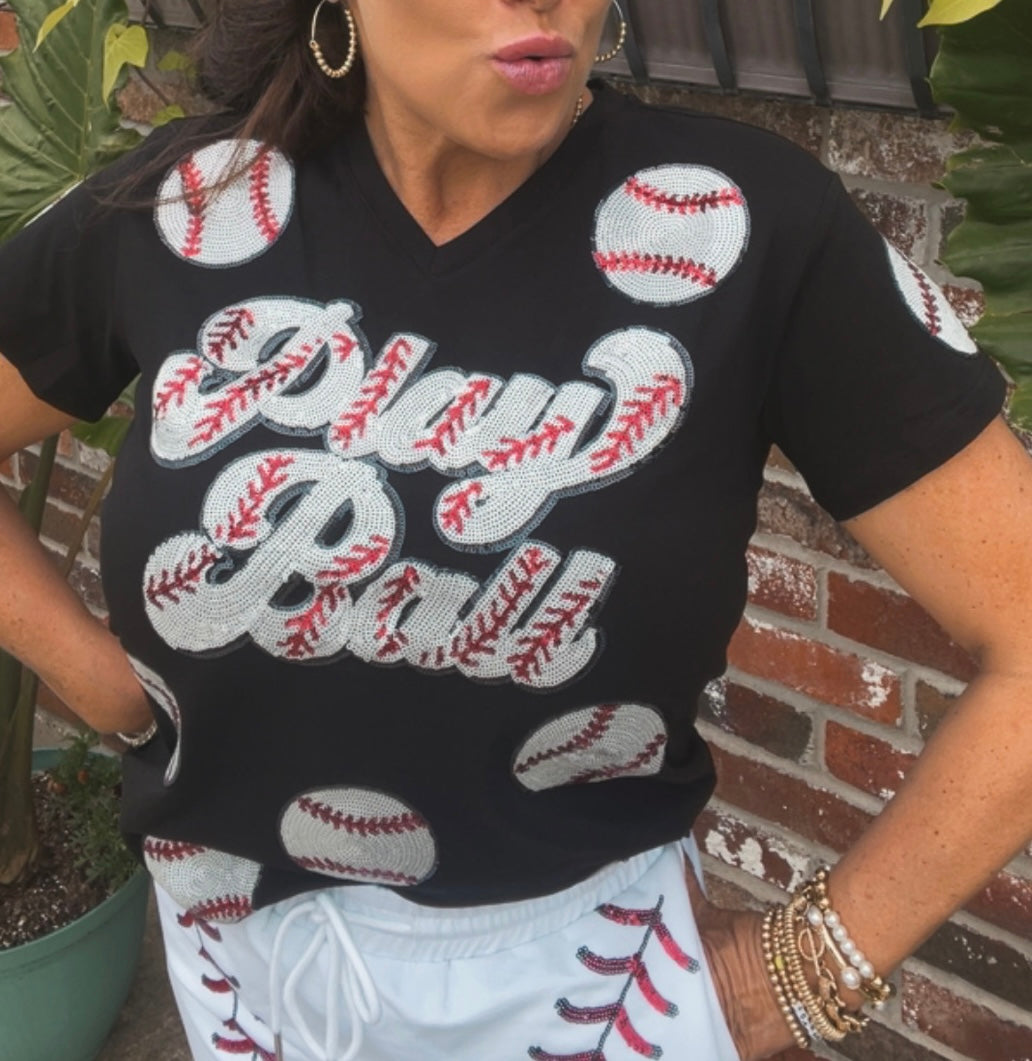 Play Ball T-shirt-EXCLUSIVE JA DESIGN