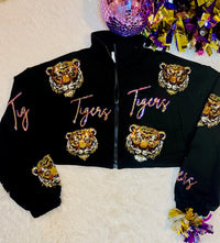 All Over SEQUIN Tigers Jacket- EXCLUSIVE JA DESIGN